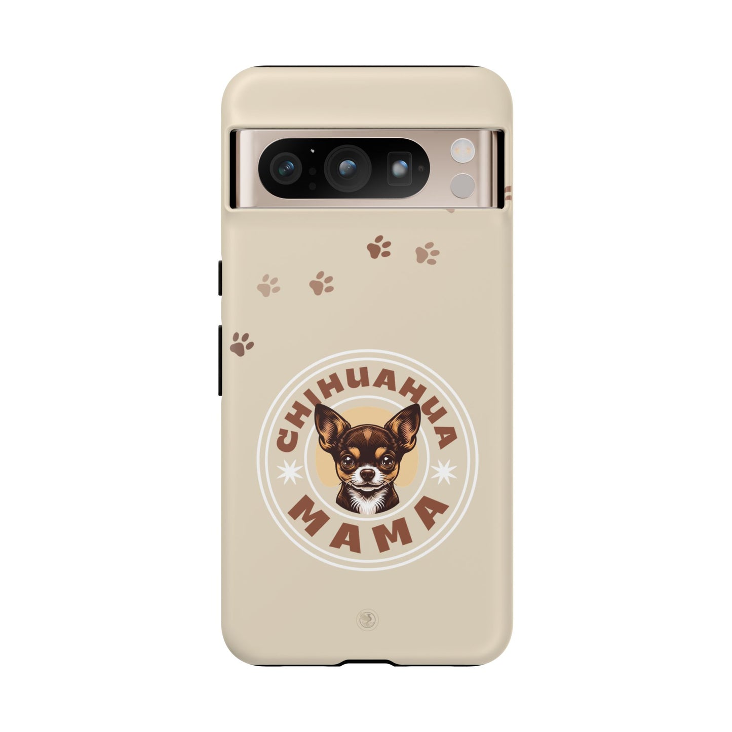 Chihuahua Mama - (Brown) Tough Dual Layer Phone Case