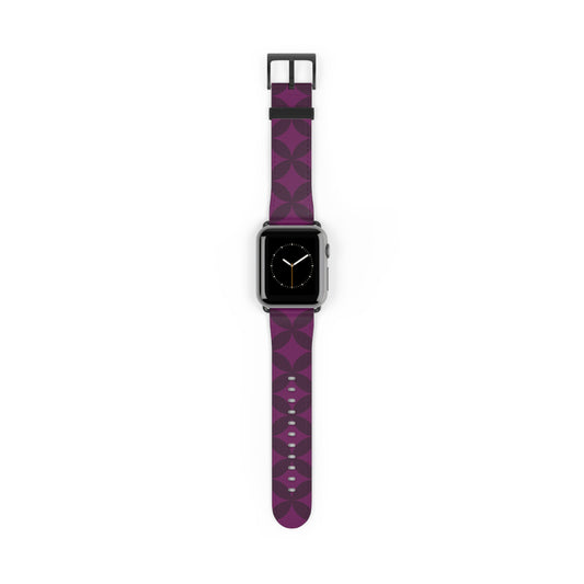 purple-geometric-exclusive-apple-watch-band-Dreamy Phoenix