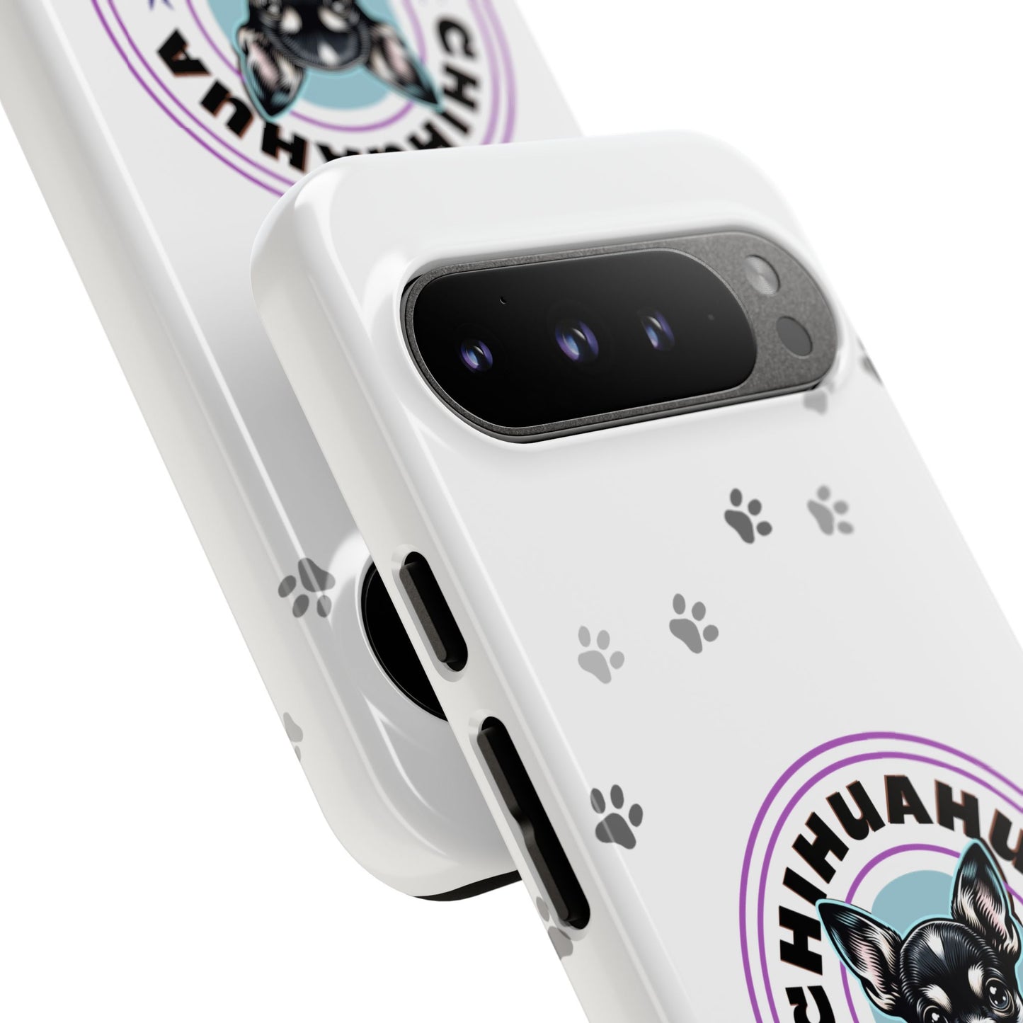 Chihuahua Mama - (Black) Tough Dual Layer Phone Case