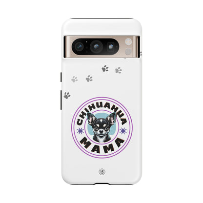 Chihuahua Mama - (Black) Tough Dual Layer Phone Case