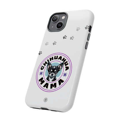 Chihuahua Mama - (Black) Tough Dual Layer Phone Case