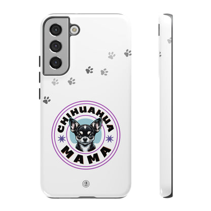 Chihuahua Mama - (Black) Tough Dual Layer Phone Case