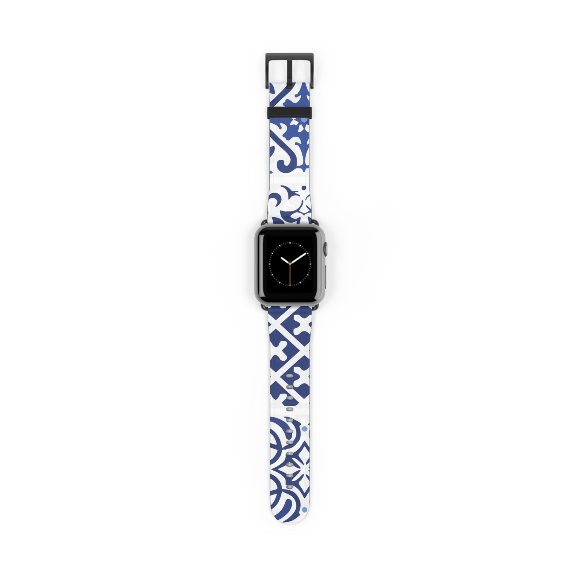 azulejos-blue-and-white-coloured-portuguese-tile-inspired-exclusive-apple-watch-band-Dreamy Phoenix