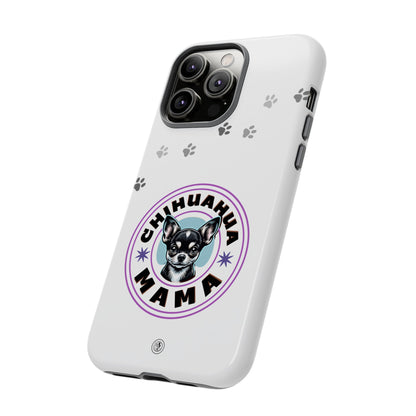 Chihuahua Mama - (Black) Tough Dual Layer Phone Case