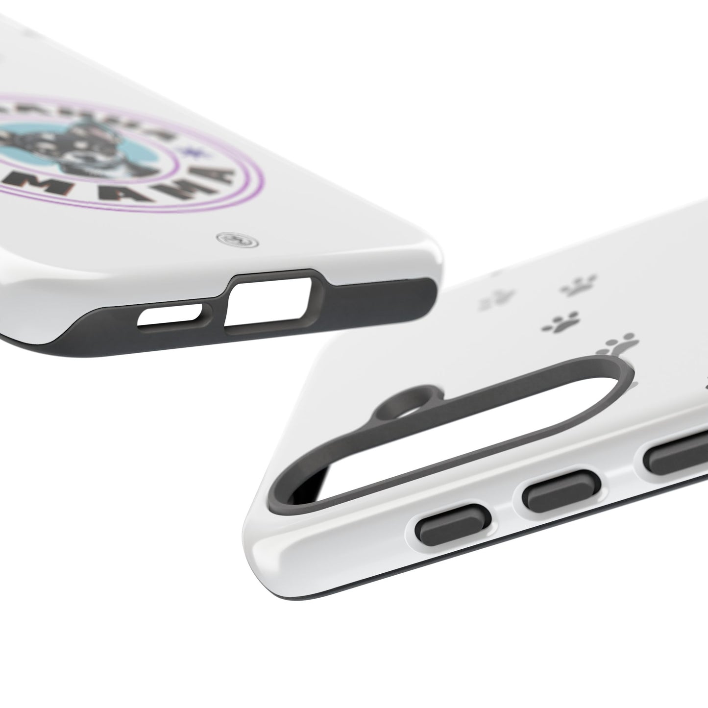Chihuahua Mama - (Black) Tough Dual Layer Phone Case