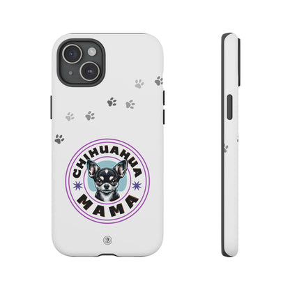 Chihuahua Mama - (Black) Tough Dual Layer Phone Case