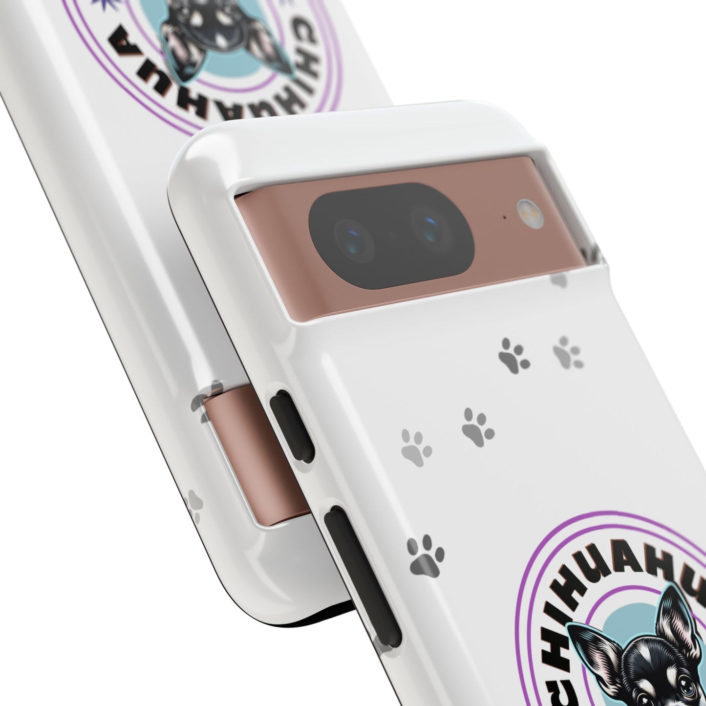 Chihuahua Mama - (Black) Tough Dual Layer Phone Case