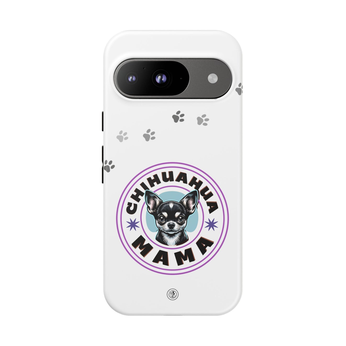 Chihuahua Mama - (Black) Tough Dual Layer Phone Case