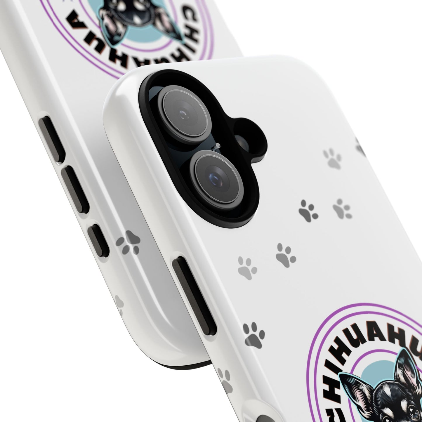 Chihuahua Mama - (Black) Tough Dual Layer Phone Case
