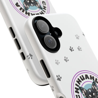 Chihuahua Mama - (Black) Tough Dual Layer Phone Case