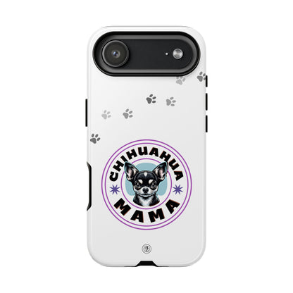 Chihuahua Mama - (Black) Tough Dual Layer Phone Case