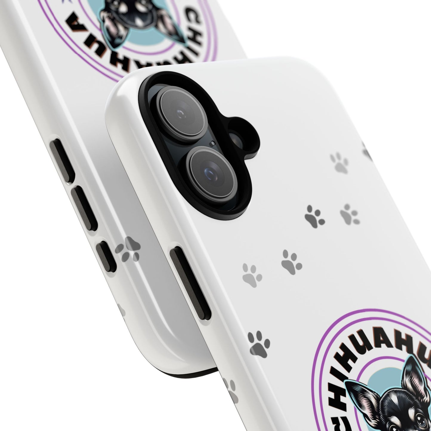 Chihuahua Mama - (Black) Tough Dual Layer Phone Case