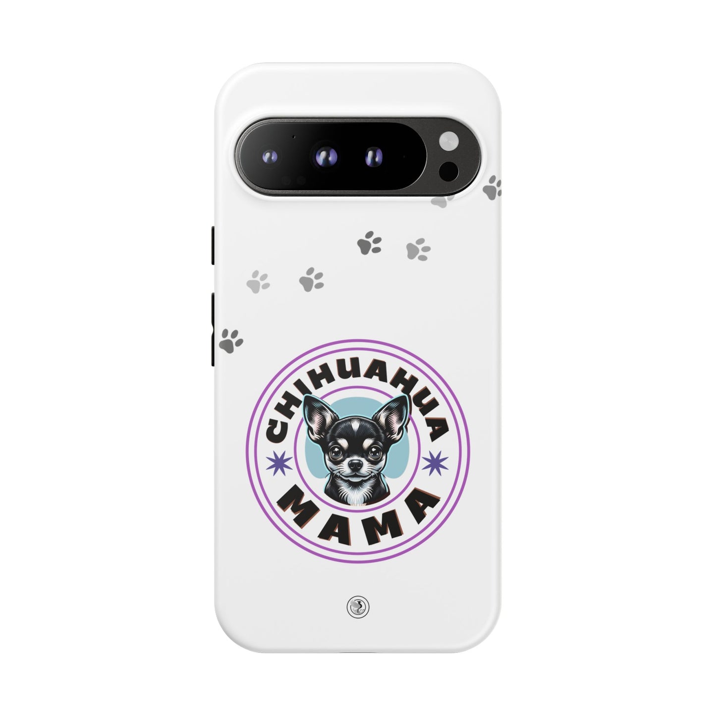 Chihuahua Mama - (Black) Tough Dual Layer Phone Case