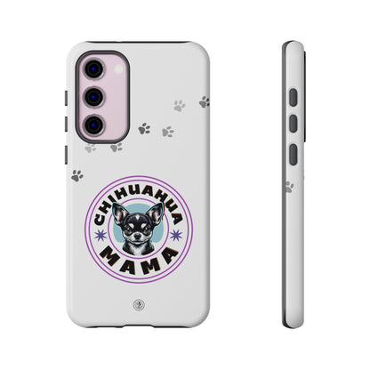 Chihuahua Mama - (Black) Tough Dual Layer Phone Case