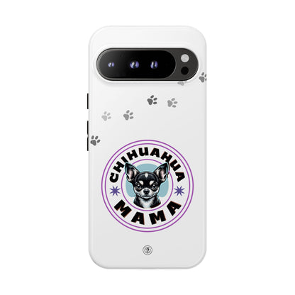 Chihuahua Mama - (Black) Tough Dual Layer Phone Case