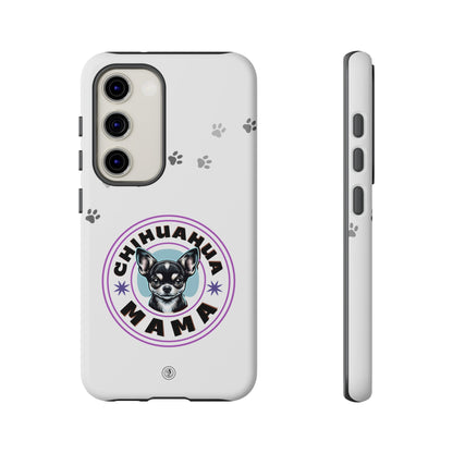 Chihuahua Mama - (Black) Tough Dual Layer Phone Case