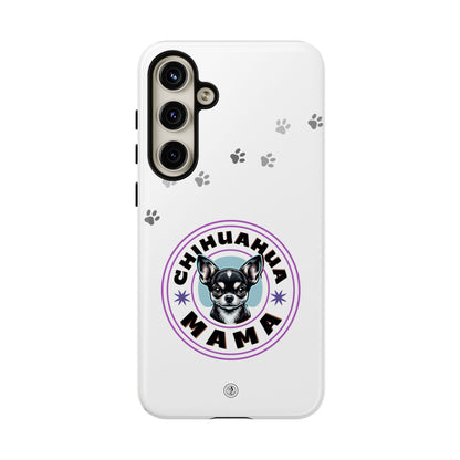 Chihuahua Mama - (Black) Tough Dual Layer Phone Case