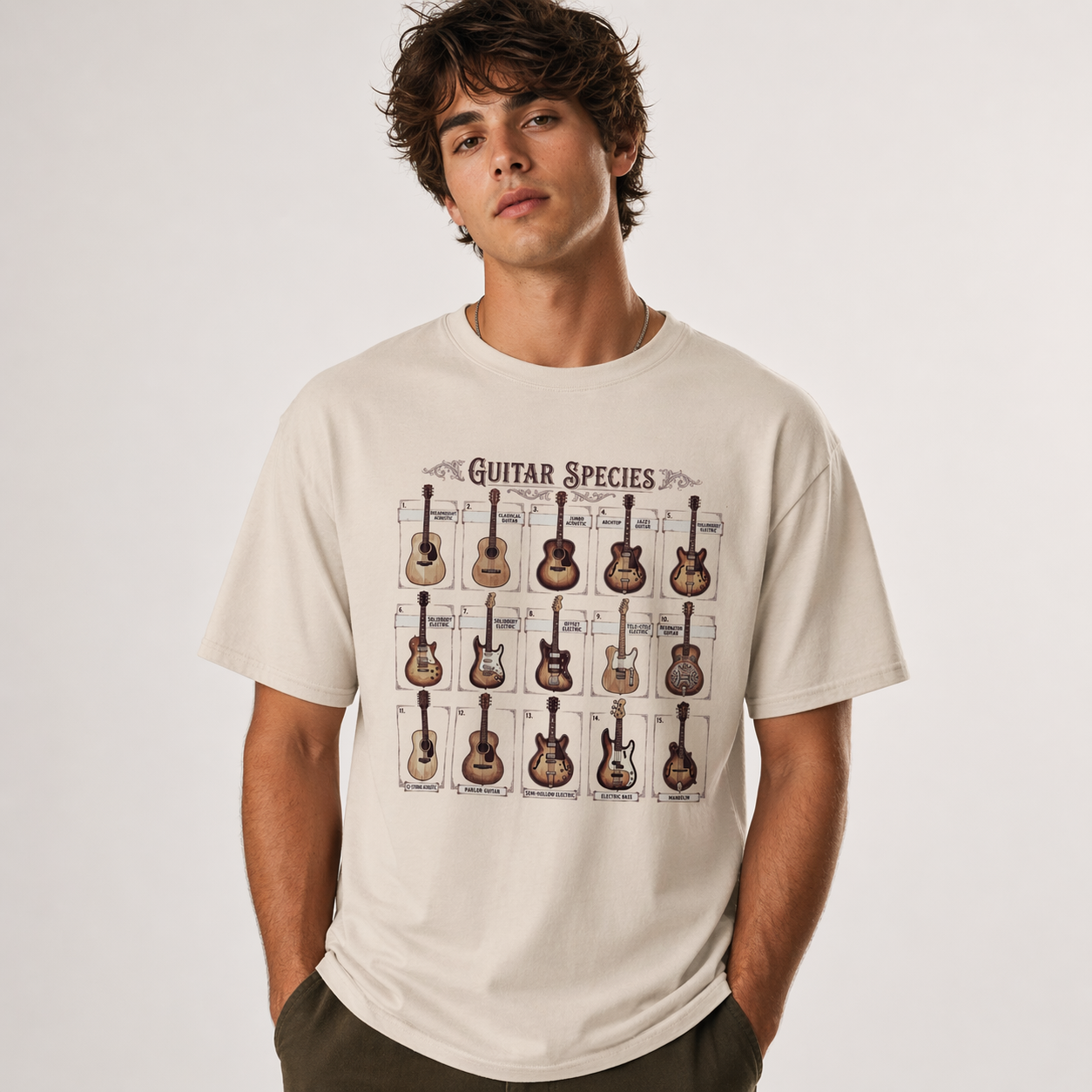 Dreamy_Phoenix_Guitar_Species_Tee - Dreamy Phoenix