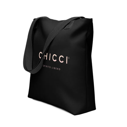 all-over-print-tote-bag-black-15x15-front-view-Dreamy Phoenix