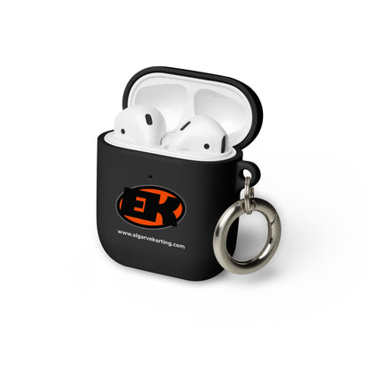 Electric-Karting-rubber-case-for-airpods-black-airpods-front-Dreamy Phoenix