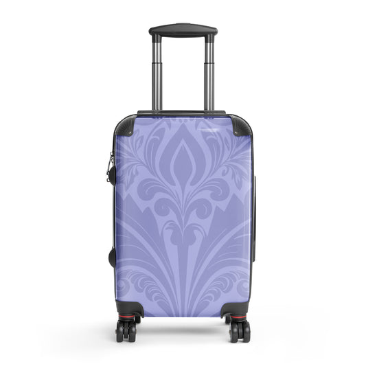 Floral-Bloom-damask-lilac-suitcase-small-front-Dreamy Phoenix