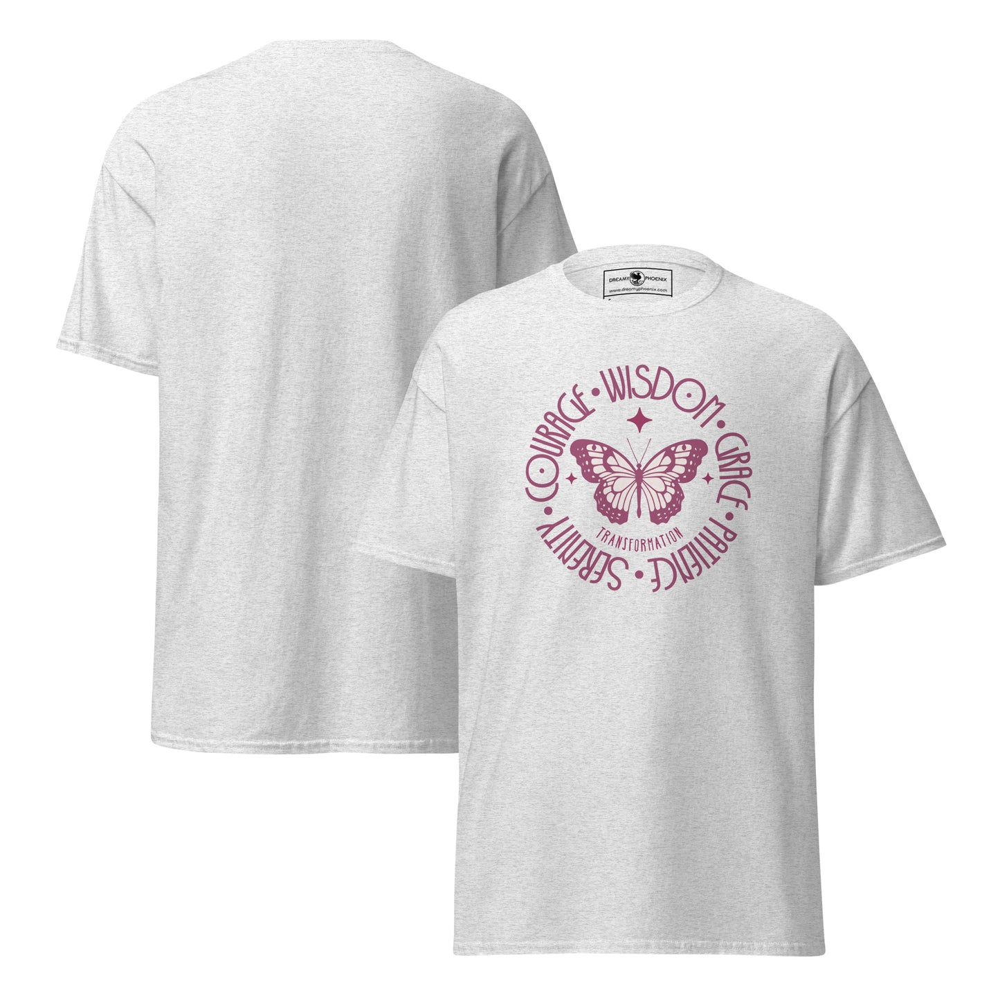 unisex-classic-tee-ash-front-and-back-69dd8a89d1b47 - Dreamy Phoenix