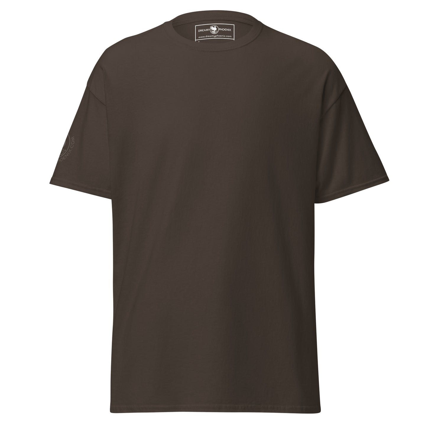 unisex-classic-tee-dark-chocolate-front-69d6ccdbdd0a3 - Dreamy Phoenix