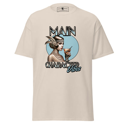 main-character-vibes-roaring-20s-edition-classic-tee-natural-front-exclusive-to-Dreamy Phoenix