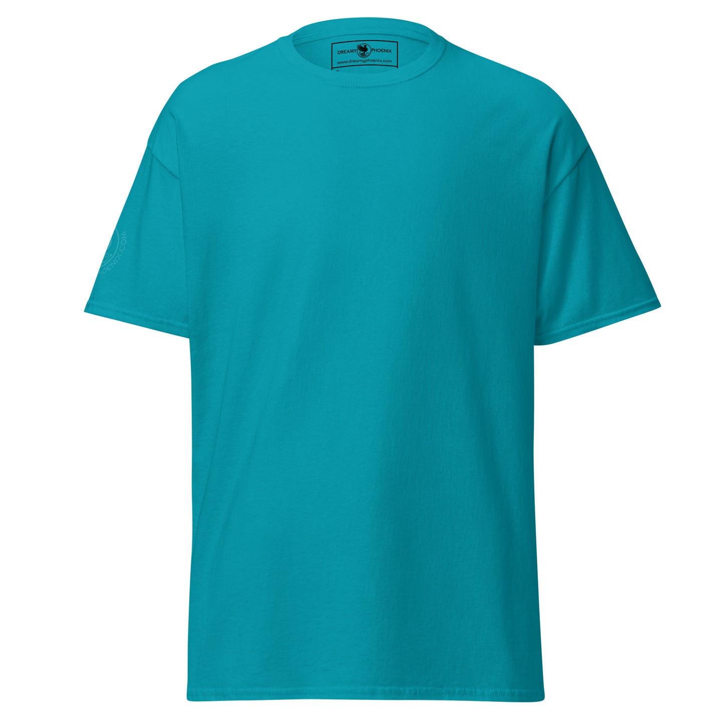 unisex-classic-tee-tropical-blue-front-69d6ccdc15b70 - Dreamy Phoenix