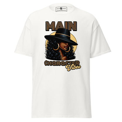 main-character-vibes-retro-motown-edition-classic-tee-white-colour-front-exclusive-to-Dreamy Phoenix