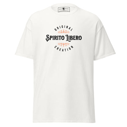 spirito-libero-free-spirit-unisex-classic-tee-white-colour-front-view-Dreamy Phoenix