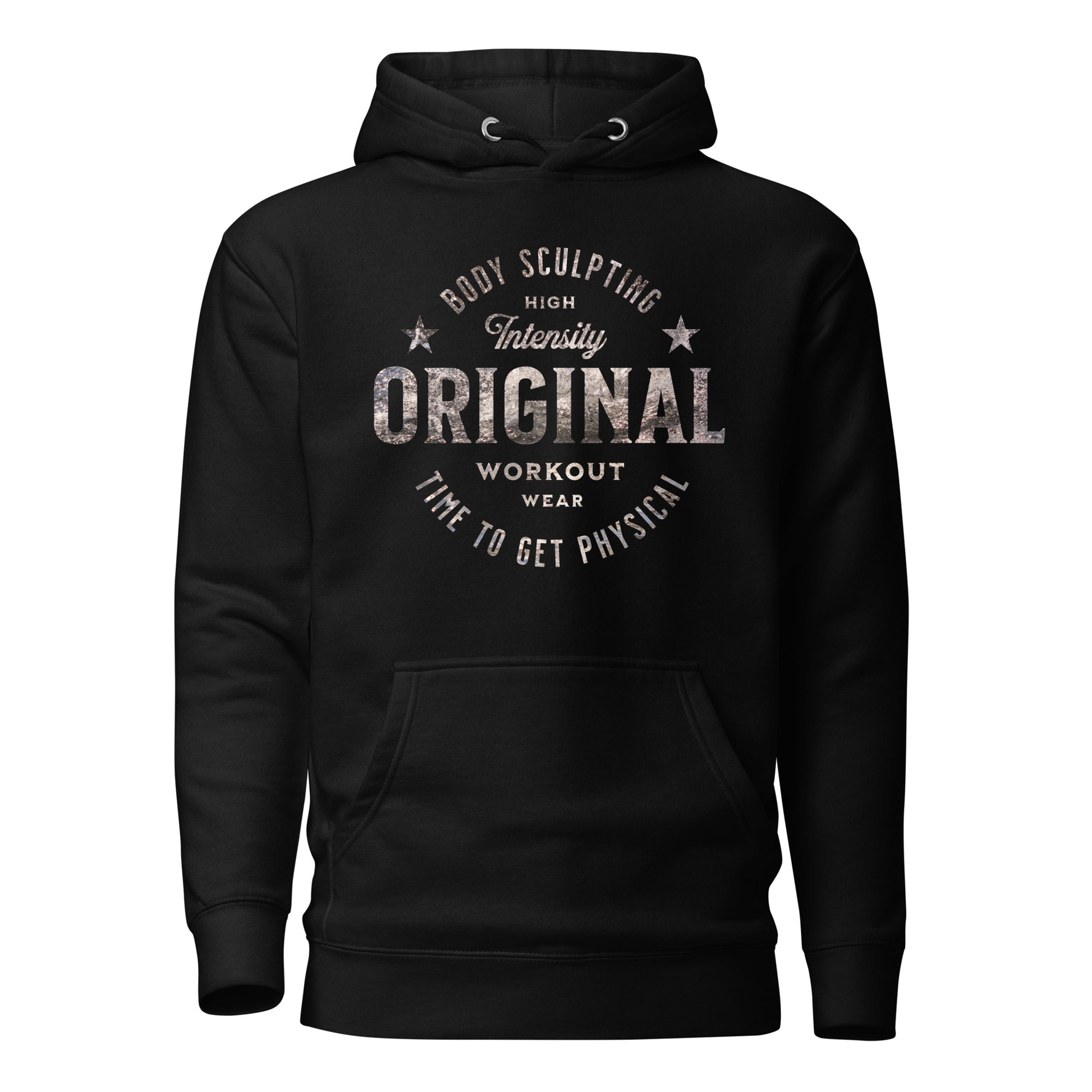 original-workout-wear-unisex-premium-pullover-hoodie-black-front-view-Dreamy Phoenix
