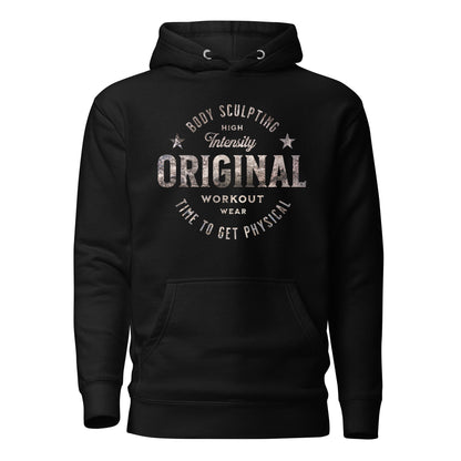 original-workout-wear-unisex-premium-pullover-hoodie-black-front-view-Dreamy Phoenix