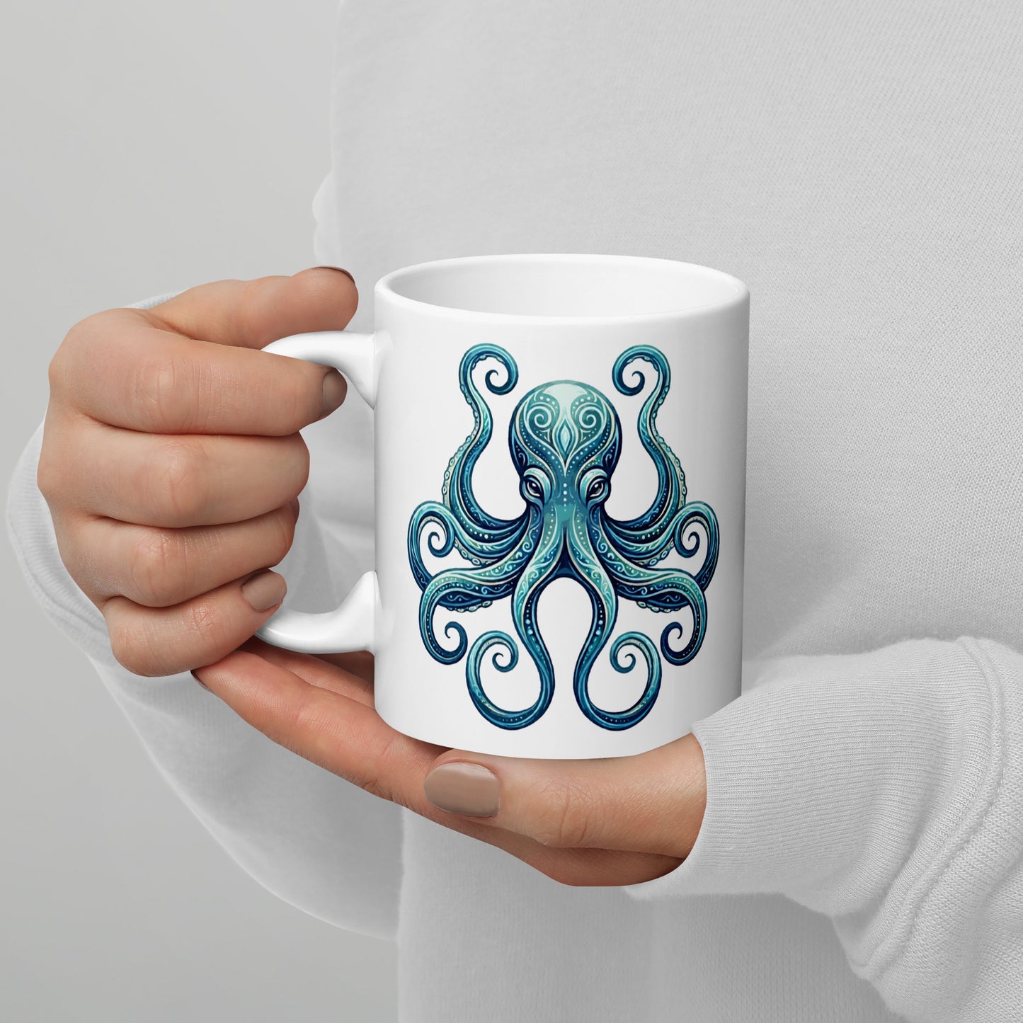 white-glossy-mug-white-11-oz-handle-on-left-6a162a8c9d7f4 - Dreamy Phoenix