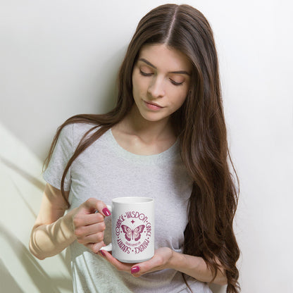 white-glossy-mug-white-15-oz-woman-69b70e0d57c29 - Dreamy Phoenix